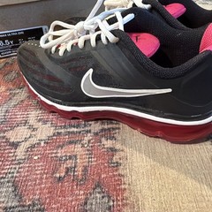 Nike Air Max Ultra Silver-Black- White- GS Sz 6.5Y. 454509-001