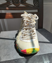Nike Fruity Pebbles Youth Sneakers Neon Soles 7Y US 6 UK 09/14 644791-100 10/14