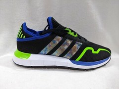 adidas Swift Run X Black/Green/Multi Boy’s Sneakers – Size 7 NWOB FZ4621