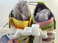 Nickelodeon Spongebob & Patrick High top shoes NEW size 5 MSRP $59.99