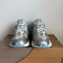 New Balance 1906 R Silver/Metallic Blue Kids Sneakers GC1906EW – SZ 3.5 Y