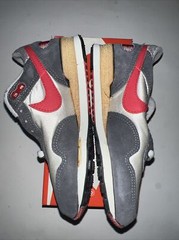 1988 Kids NIB OG Nike 8209 Air Pegasus Size 1.5Y Grey Red Blue Vintage