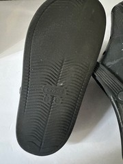 Star Wars Crocs Classic Clogs M6 W8 Black Galaxy Raised Logo Limited Edition