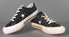 Converse One Star Ox Youth Low Top Suede Shoes Size 11 Black White 361812C New