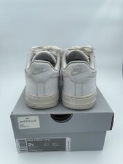 Nike Air Force 1 Low Triple White Shoes Sneakers af1 314193-117 Youth 2Y