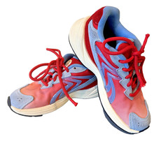 Puma Junior’s Inverse Unfiltered Sneakers Shoes Athletic Red Blue Sz 1C 402892