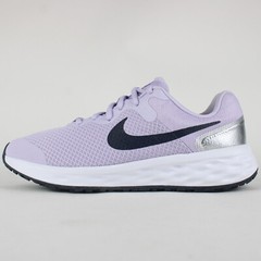 Nike Revolution 6 Big Kids Size 6Y Running Shoes Gray Silver DD1096 500 New