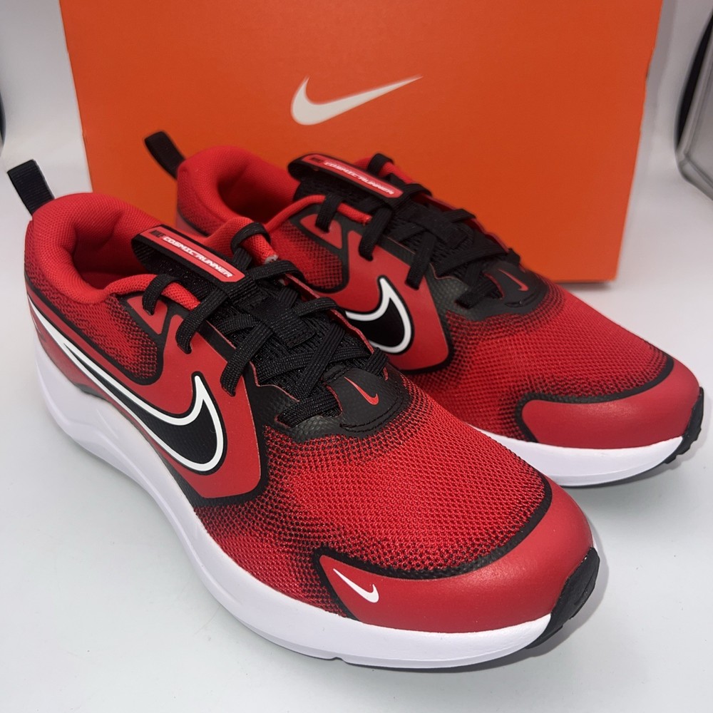 Nike Cosmic Runner GS Youth Size US6 EU38.5 Big Kids Red/Black NEW W/Box
