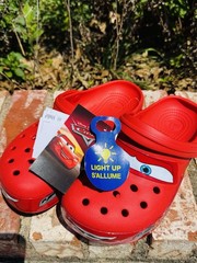 Crocs C-10 Child Lighting McQueen Limited NWT New With Tags 🏷️ Fast Shipping.