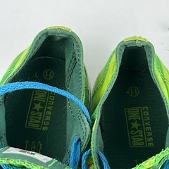 Converse One Star Green Dragon/Snake Child Little Kid Size 11 Sneakers Lace Up