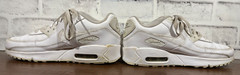 Nike Air Max 90 White Athletic Sneaker Shoes – CD6864-100 Kid’s US Size 6.5Y