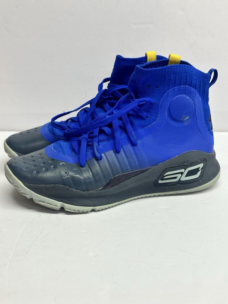 Under Armour Steph Curry 4 ‘More Fun’ Royal Blue 1295995-402 Youth Size 5y