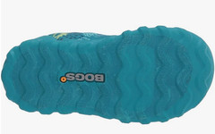 Bogs B-Moc Snow Boot Rain, Garden Party-Teal, 12 US Unisex Little Kid