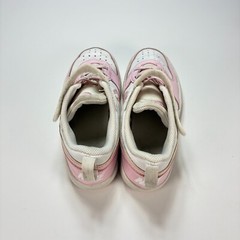 Nike Court Borough Pink White Hook Loop Casual Shoes DV5457-105 Youth Size 1 Y