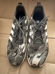 Adidas Camo Sneakers Size 5