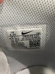 Nike Kids Dunk High PS Summit White/Blue Mid Rise Sneakers- 3.5Y