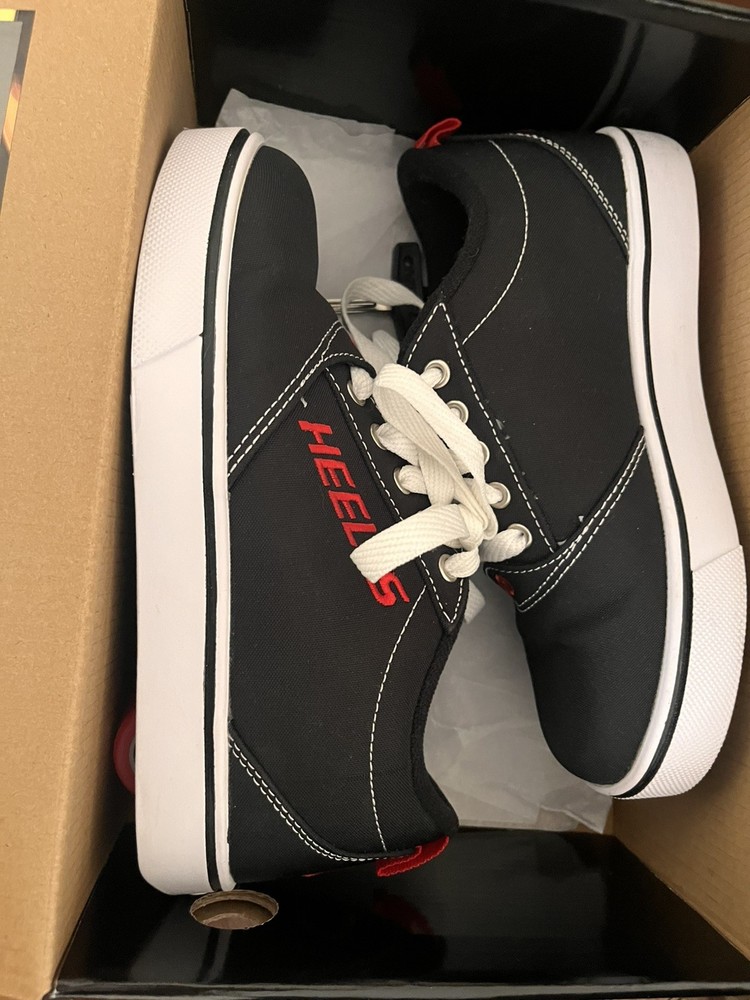 Heeleys #HE100757H Black and Red Shoes with Box