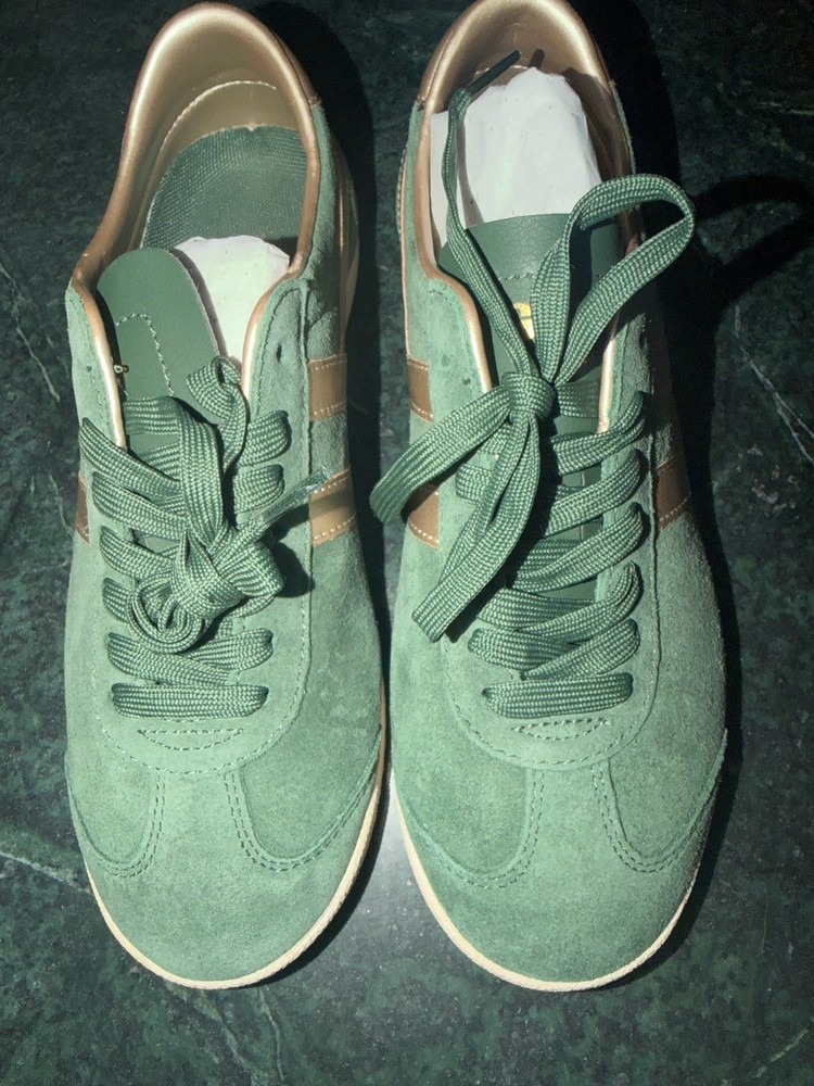 Gola Classics Bullet Pearl Sneakers Evergreen Kids Size 5 Brand New