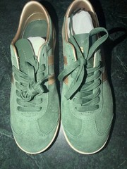Gola Classics Bullet Pearl Sneakers Evergreen Kids Size 5 Brand New