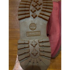 Timberland Waterproof Boots Premium Red Mono Size 4 Junior Boys A13HV A2825