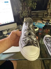 Converse Chuck Taylor All Star OX Little Kids Shoes US Sz 3 Black Cherry 662306C