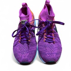Nike Zoom Pegasus Flyknit 859622-500 Purple Pink Orange Sneakers 5Y Women 6.5