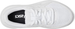 ASICS Contend 9 GS White Glacier Grey Unisex Kids Athletic Sneakers Mesh US 5