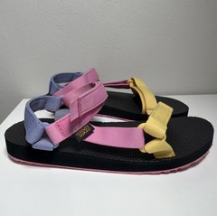 Teva Original Universal Multicolor Hook & Loop Sandals 1116656C Youth Size 5