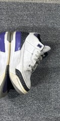 Nike Air Jordan 3 Retro Dark Iris White Purple Black Shoe DM0966-105 Youth GS 3Y