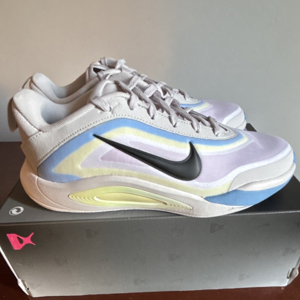 Nike A’One GS A’ja Wilson Vast Grey Black Life Lime HF7601-602 Sz 4Y