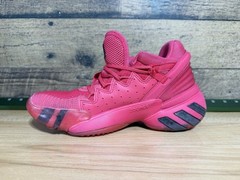 Adidas DON Issue 2 Crayola Power Pink Crayon Basketball Shoes FW8750 Youth 4.5