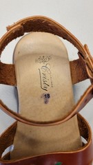 Kids Leather Authentic Mexican Sandals Hecho En Mexico Calzado Cristy Sz 18