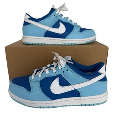 Nike Dunk Low GS „Worn Blue“ DV2635-400 Size 2.5Y Light Blue Royal White