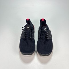 Under Armour Threadborne Slingwrap Black Pink Lace Running Shoes Youth Size 5.5Y