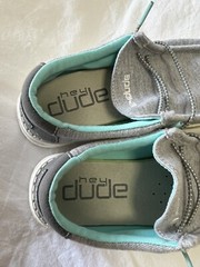 Hey Dude | Wally Youth Lightweight Gray Casual Size US Youth 2-3