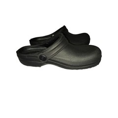 Bobs Size 1 Black Crocs by Skechers Comfort Vacation Travel A