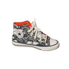 Converse Chuck Taylor All Star Kids Space UFO Print Sneakers Black White