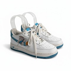 Nike Air Force 1 Low Space Jam A New Legacy Hare Bugs Bunny GS Size 6 EUR 38.5