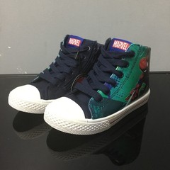 Marvel Spider-Man Kids High Top Sneakers Size US 9.5 / EU 26