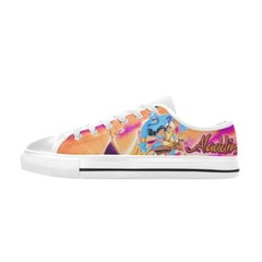 Jasmine aladdin Custom High Top Canvas Sneaker Shoes For Kids