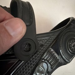 Crocs Batman Batmobile Sandals DC Comics • J 3.5