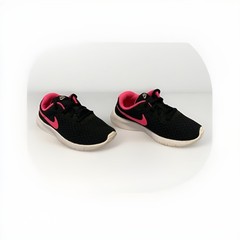 Nike Tanjun Little Kids Style 818385-061 Black Pink Size 11C