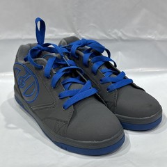 Heelys Propel 2.0 Sneakers Kids US 6 Gray Royal Blue Wheeled Skate Shoes EBS2951
