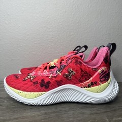 UNDER ARMOUR Curry Flow 10 Unicorn & Butterfly Basketball Shoes GS 4.5Y- W’s 6.5