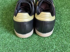 Adidas Samba Messi J Soccer Juniors Size 6 Black-Gold-Gum Big Kids (JR6349), New