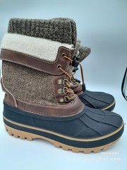 Dream Pairs Kmonte Snow Boot Insulated Brown Size 6 Used NEVER WORN