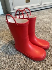 Lone Cone Red Rain Boots