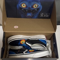 VANS Classic Slip-On K-pop demon hunter Derpy Kids Shoes Size 11.5