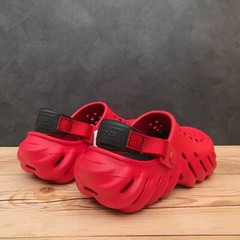 Crocs Echo Clog Red & Black Select-a-Size