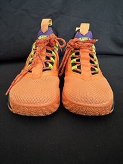 AND1 Charge High Volt Kids ~ Attack Volt Orange ~ Youth Sneakers ~ Size 4
